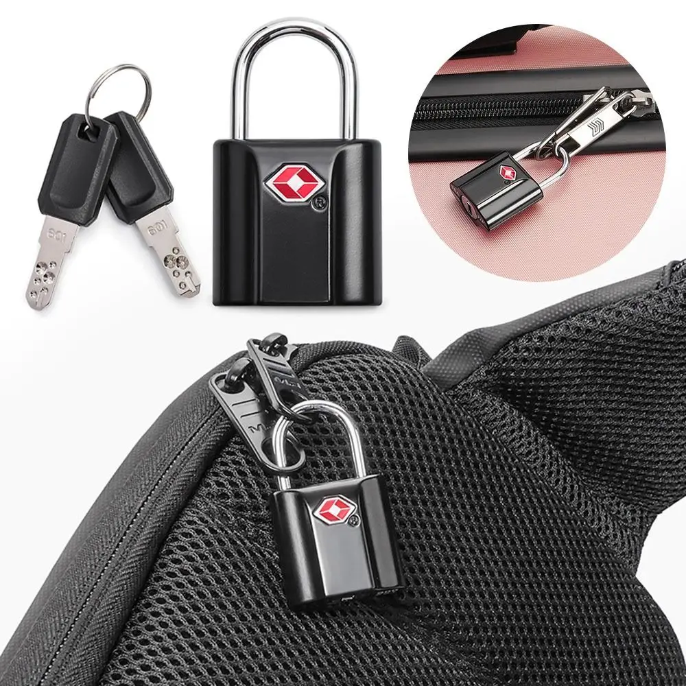 

Мини-инструмент безопасности TSA, таможенный замок, навесной замок, шкафчик, замок для багажа с ключом, замок для дорожной сумки, дорожный замок