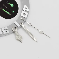 NH35 NH36 Polished Hands Watch Pointer 8*12*13.5mm Rose Gold Silver Hands  Diver Aiguille Hands C3 Blue Green Luminous