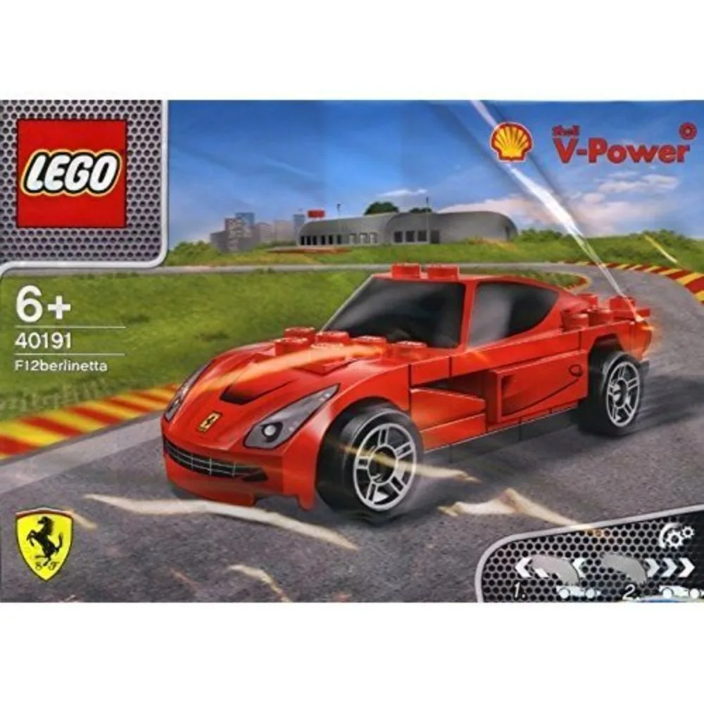 LEGO 2014 The New Shell V-Power Collection Ferrari F12 Berlinetta 40191 (Mini Size)