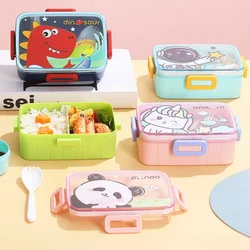 Cute Lunch Box for Kids Girls Boys With Compartments Bento Lunch Box School Child Leakproof Children's Food Snack Boxes New 2024