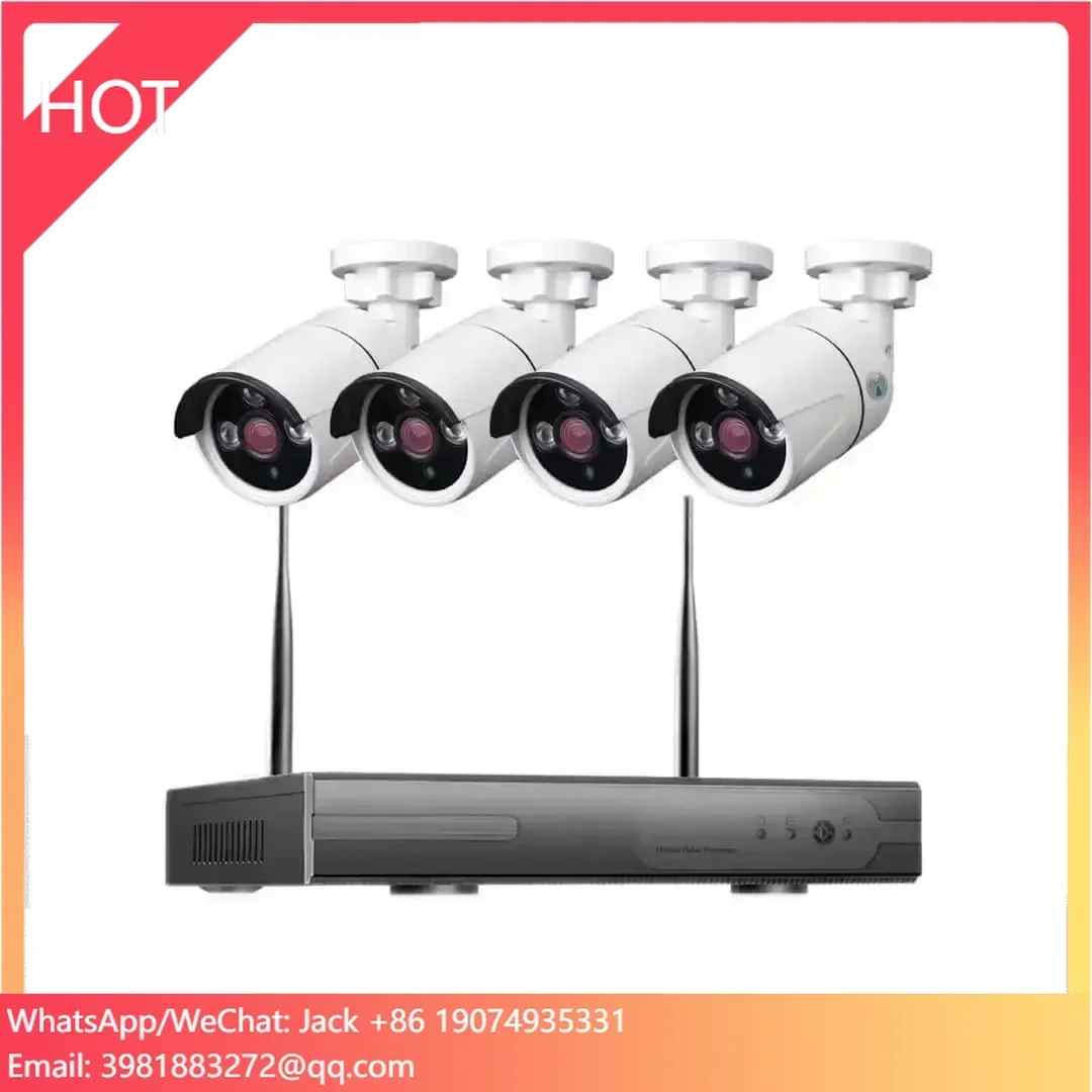 2mp 2.4g wifi surveillance camera auto tracking ptz ip network camera digital video recorder nvr wireless kit
