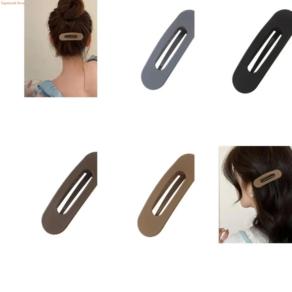 Q5WE Popular Hair Clip Gentle Strong Hold Hair Claw Duck Hairpin For Delicate Hair Soft And Safe Wear Hair Styling Accessory