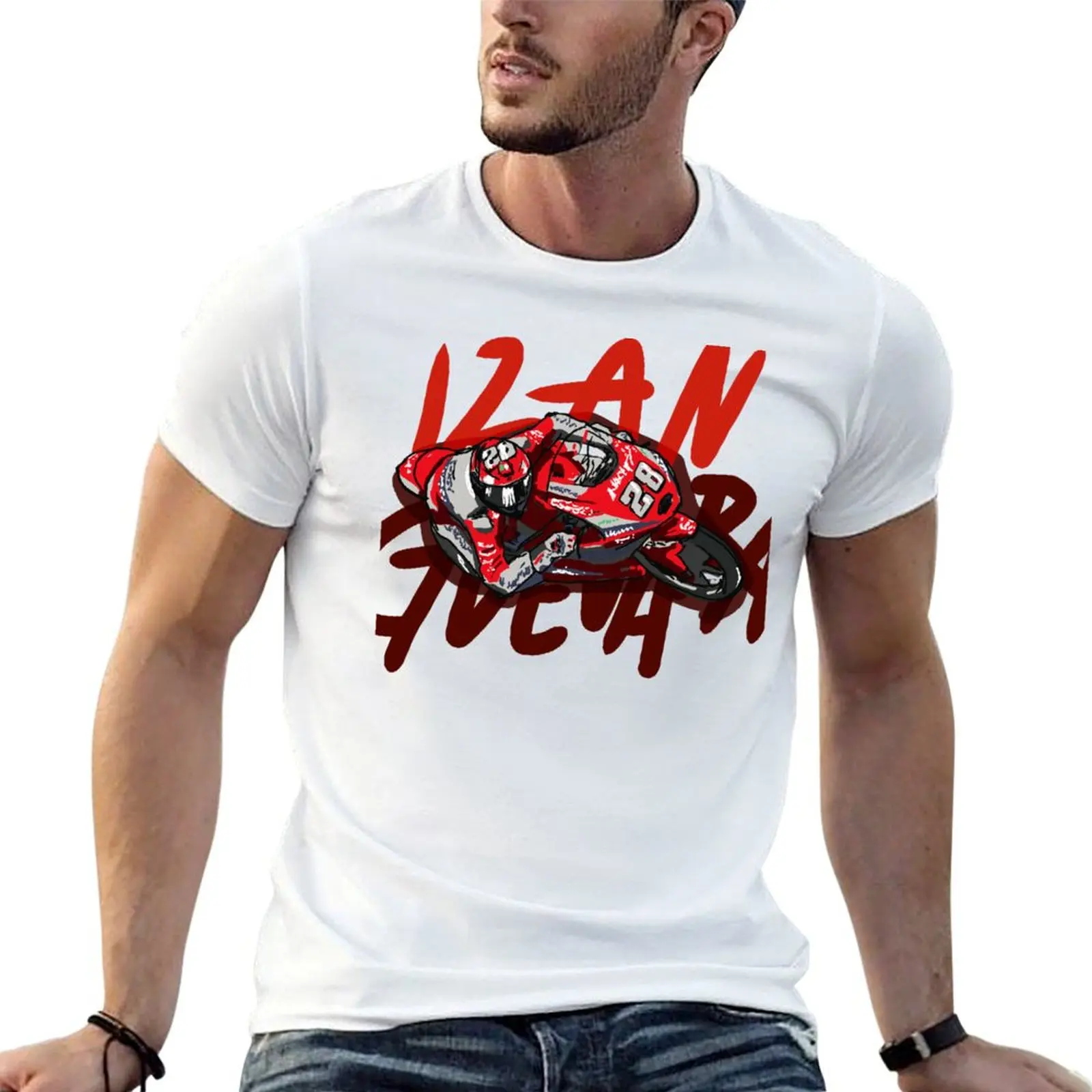 

t Guevara for Izan man cotton white shirts T-Shirt 100% man t shirts pack