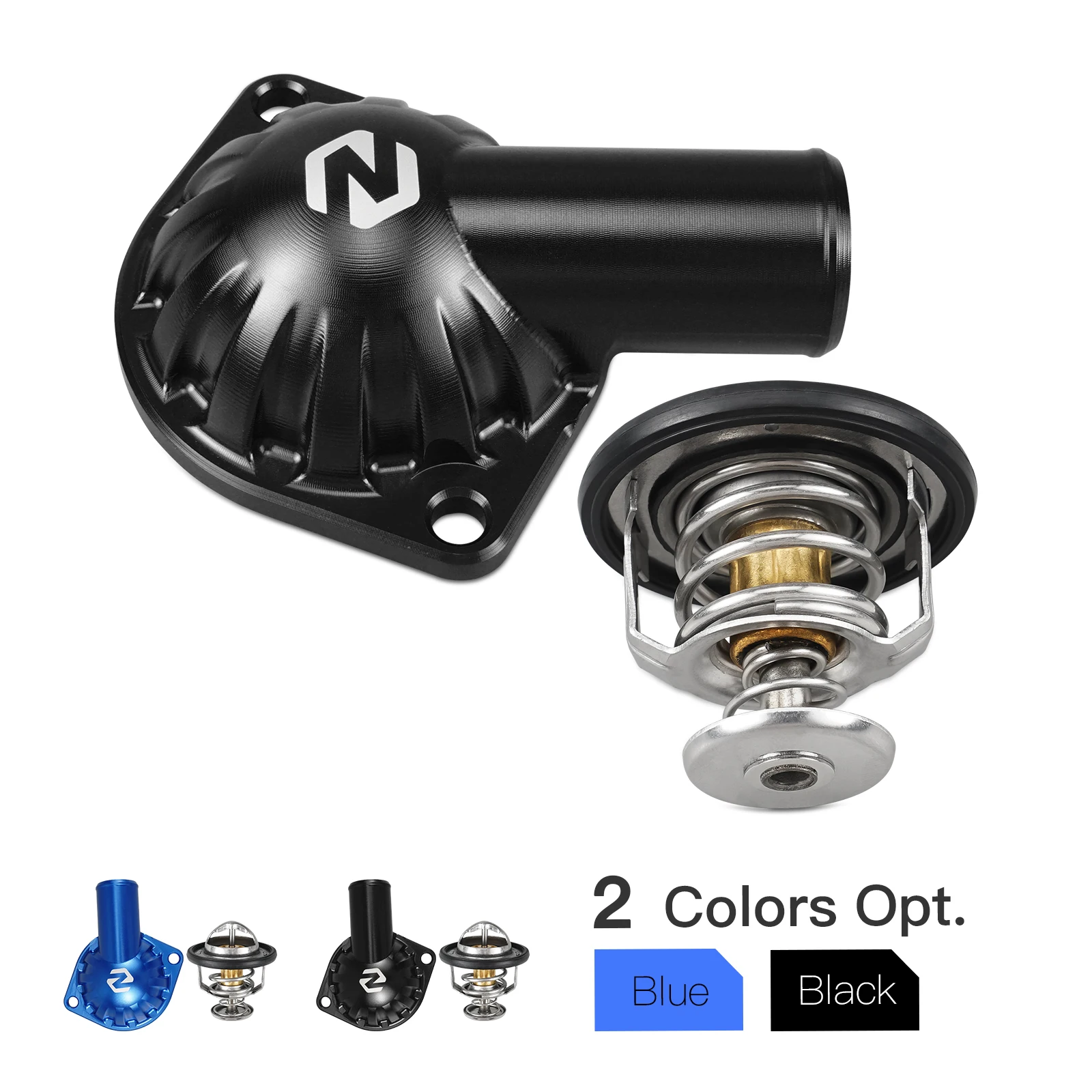 

NICECNC For Polaris XP Turbo EPS UTV Billet Aluminum Thermostat Cover Housing Kit General 1000 XP1000 RZR XP 4 1000 2015-2018