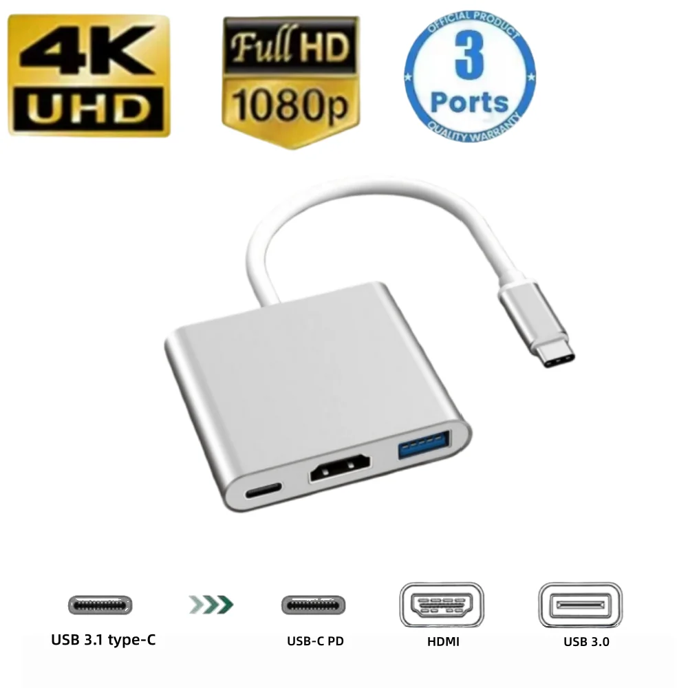 Usb C Hub Adapter 4…