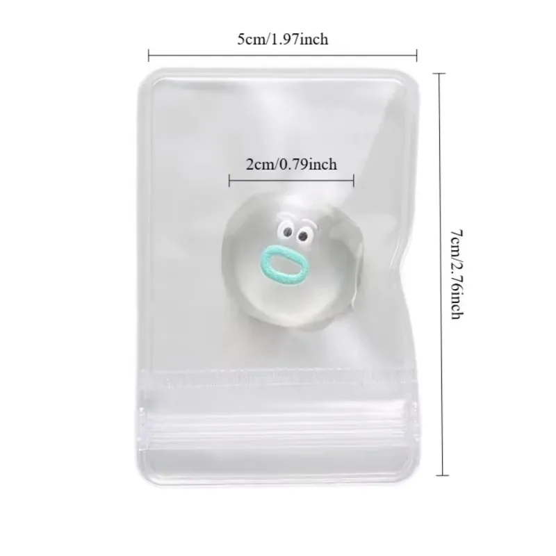 Mini poupée transparente de dessin animé, soulage les pincements, doux, à rebond lent, collant, Squishy, jouets amusants et mignons