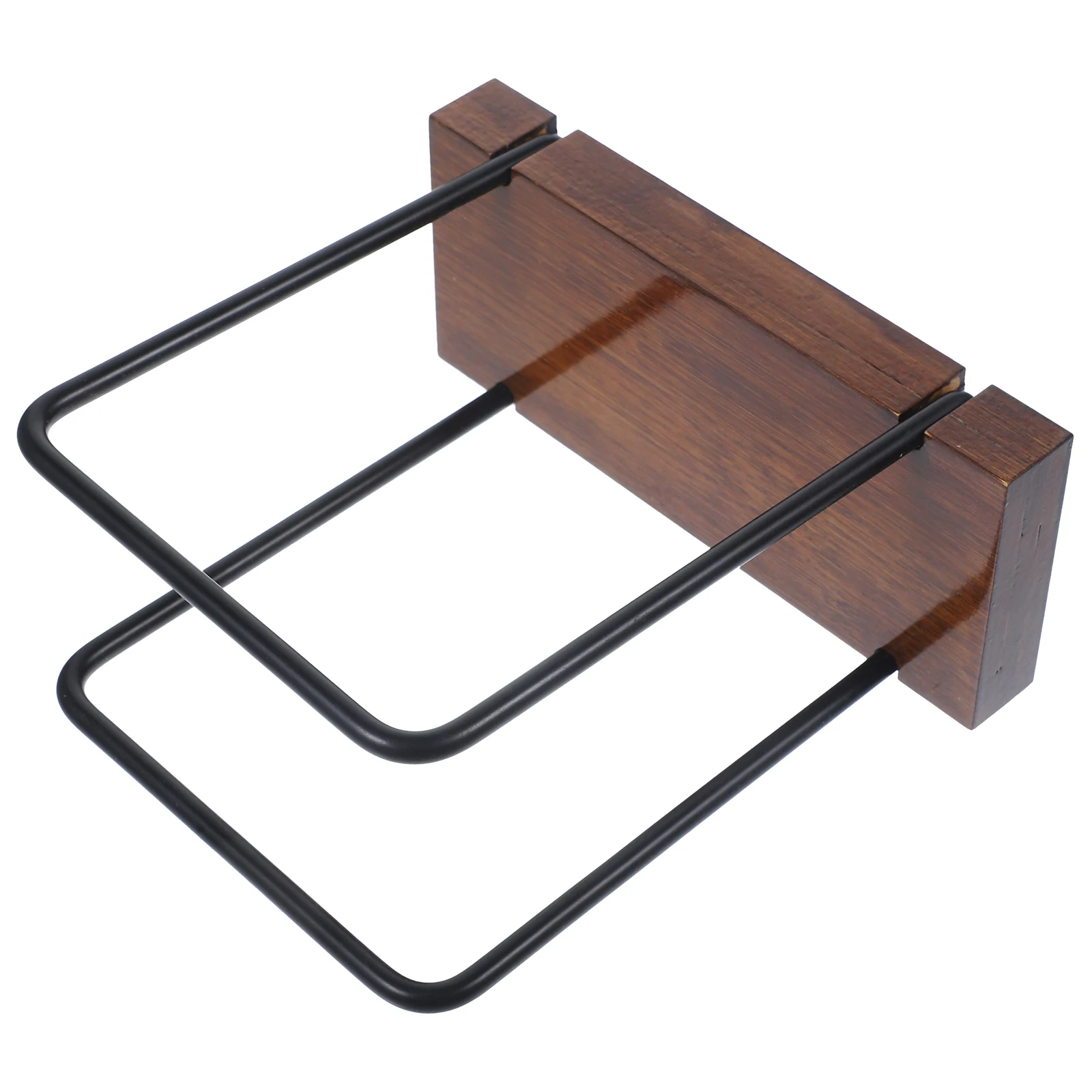 

Retro Napkin Paper Kitchen Tissue ganizer Farmhouse Iron Vintage Wood Storage Rustic Paper Napkin Holder Brown Decor