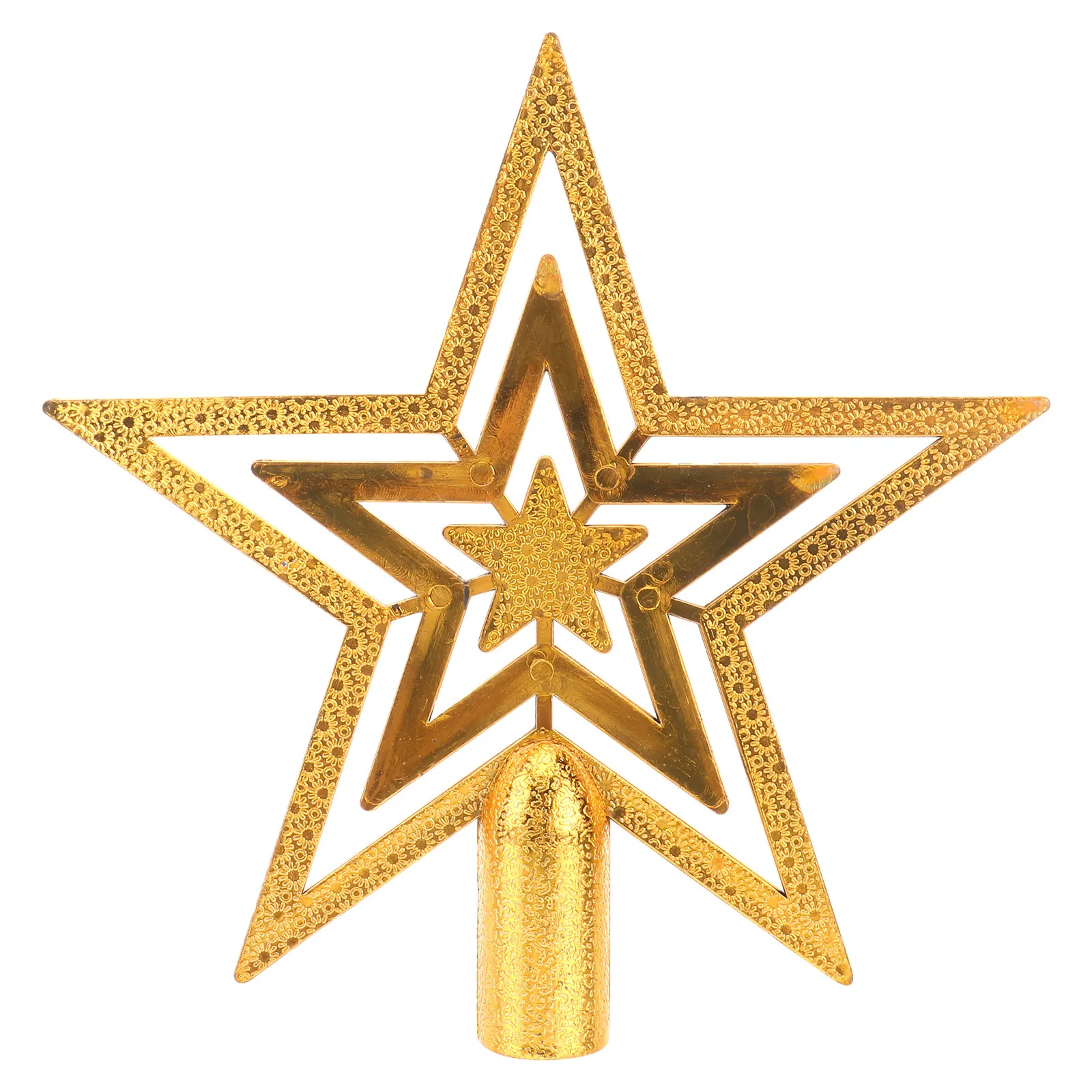 15 cm glanzende gouden ster ke - Star Tree Topper recensie en prijs
