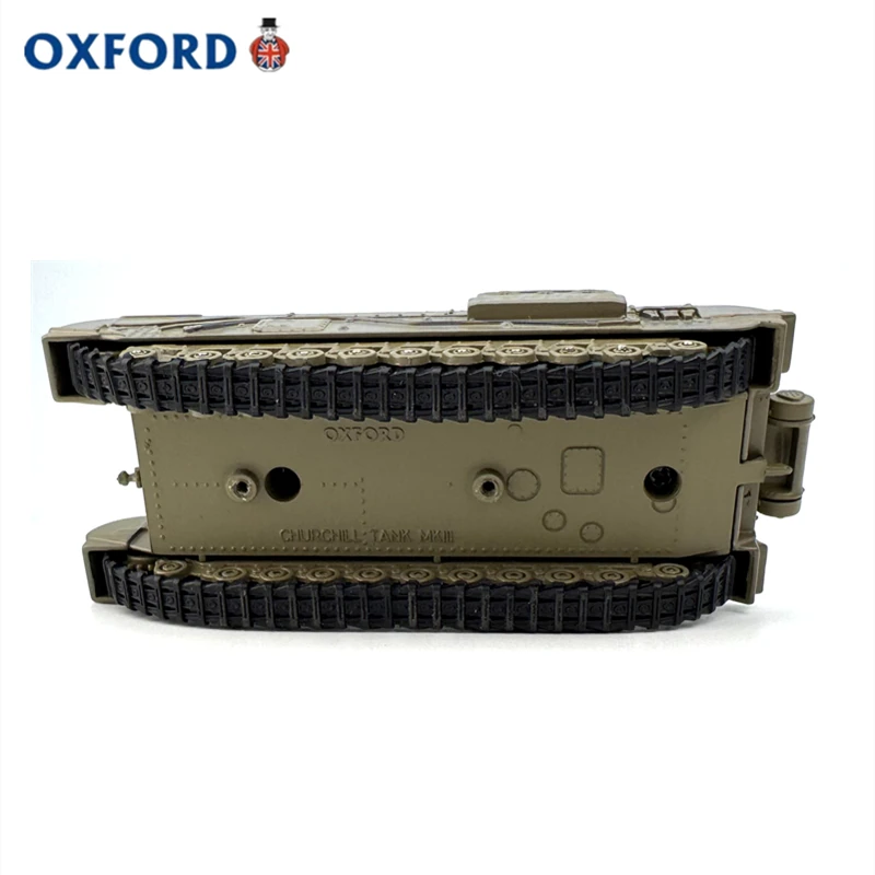 Diecast OXFORD 1:76 escala Chugir Tank 142RAC Toni 1943 modelo de coche de aleación militar de la Segunda Guerra Mundial juguete coleccionable exhibición de recuerdos