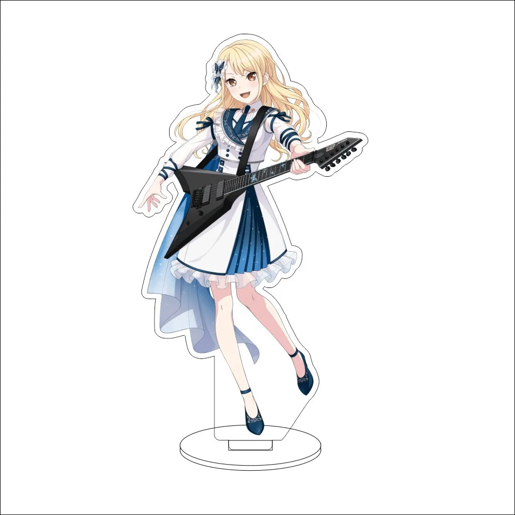 16CM Anime ‌BanG Dream ‌Udagawa Tomoe Uehara Himari  Aoba Moka Mitake Ran Cos Acrylic Figure Stand Ornaments Chirstmas Gifts view 6