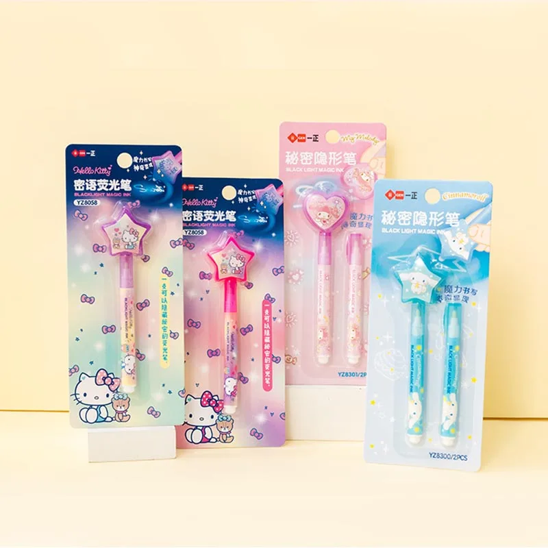 

15set/lot Sanrio Kitty Melody Invisible Highlighter Kawaii Drawing Light Marker Fluorescent Pens Office School Supplies