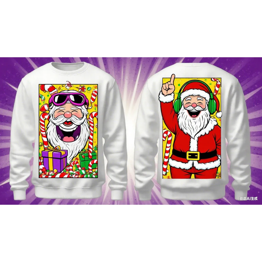 Рождественский подарок, толстовка с графическим 3D принтом, весенне-осенняя модная универсальная уличная одежда для отдыха, мужские и женские толстовки Y2K