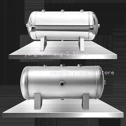 1L 2L 3L Air Compressor Tank Air Pressure Tank Small Gas Storage Tank Vacuum Buffer Stainless Steel Gasholder