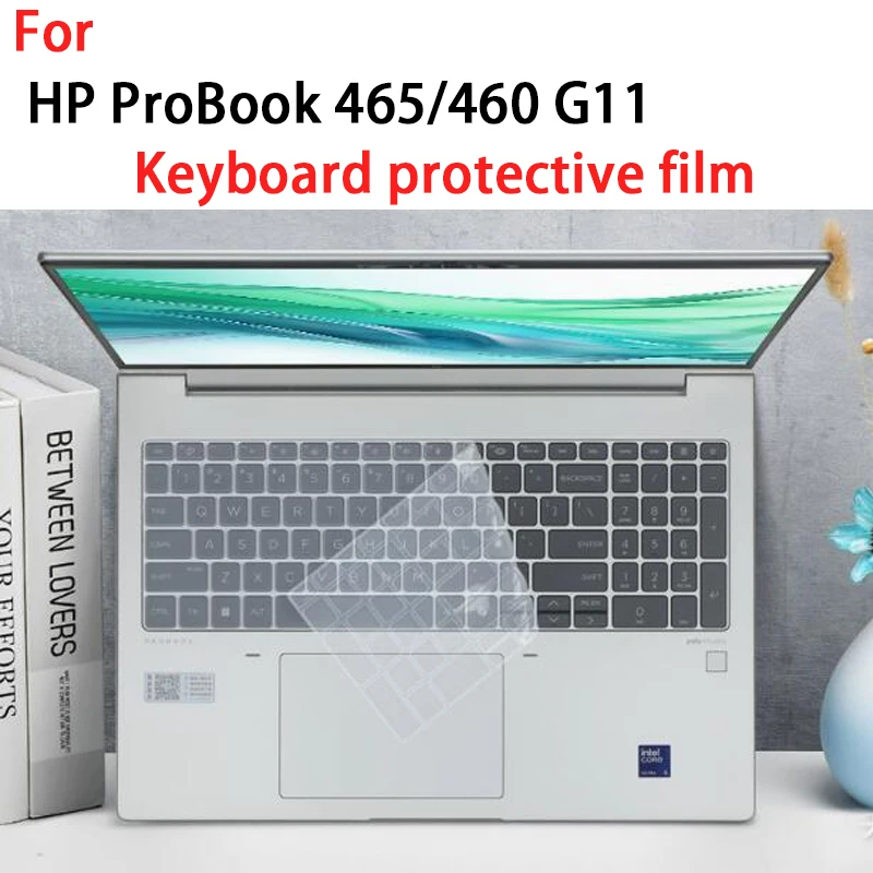 

Для 16-дюймовой клавиатуры ноутбука HP ProBook 465/460 G11, защитная пленка, прозрачная пленка для экрана, для защиты конфиденциальности и пленки.