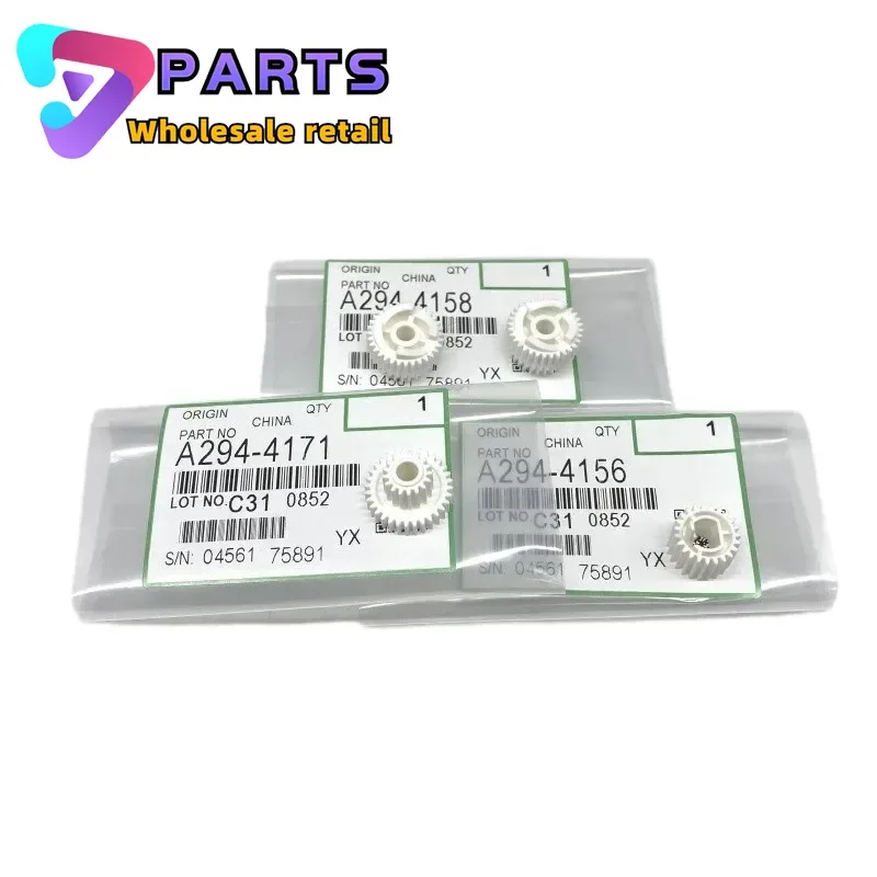 1SETS A294-4171 A294-4158 A294-4156 Fuser Cleaning Web Gear for Ricoh MP 1100 1106 1107 1350 1356 1357 9000 906 907