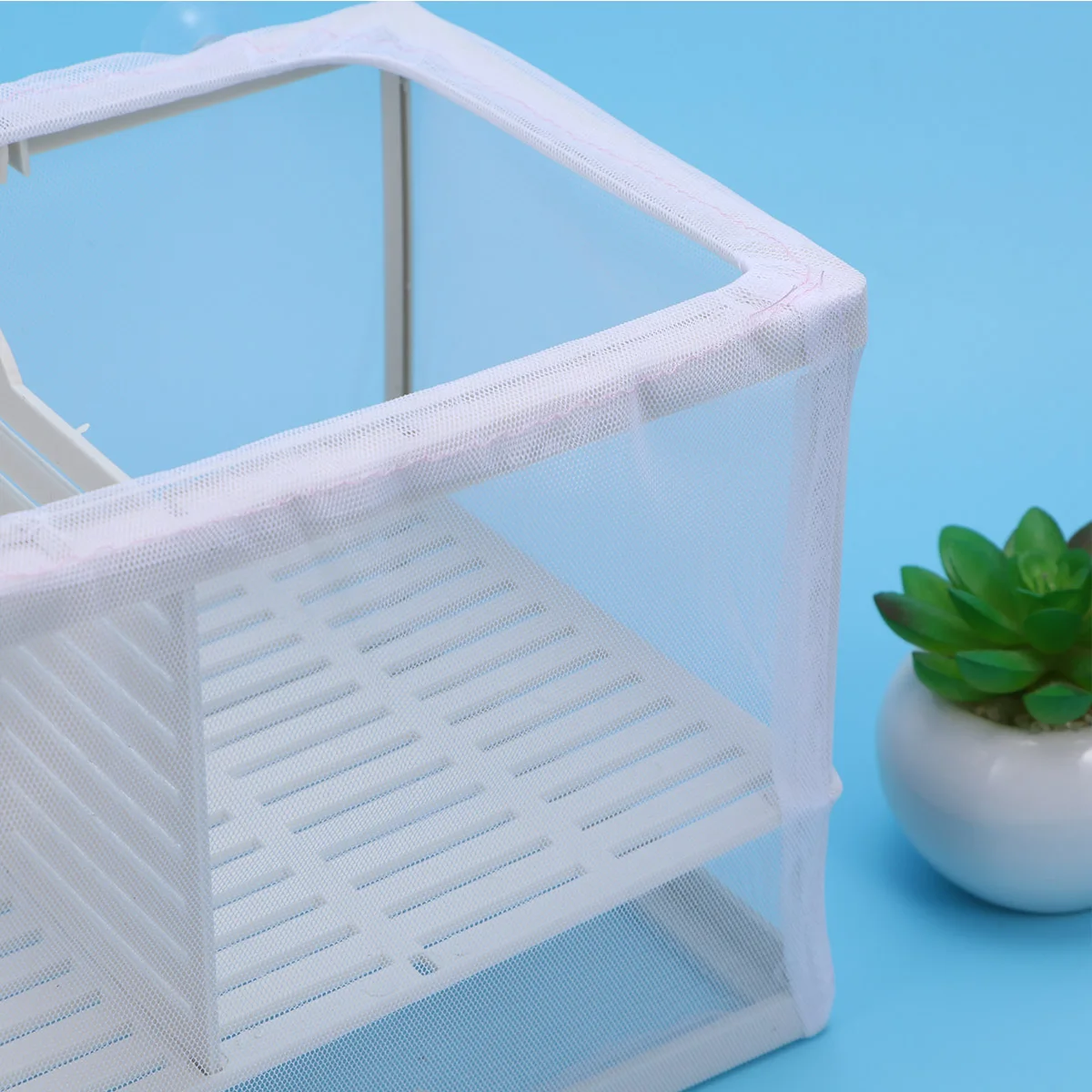 

Separation Breeding Net Isolation Mesh Fish Tank Fry Hatchery Box