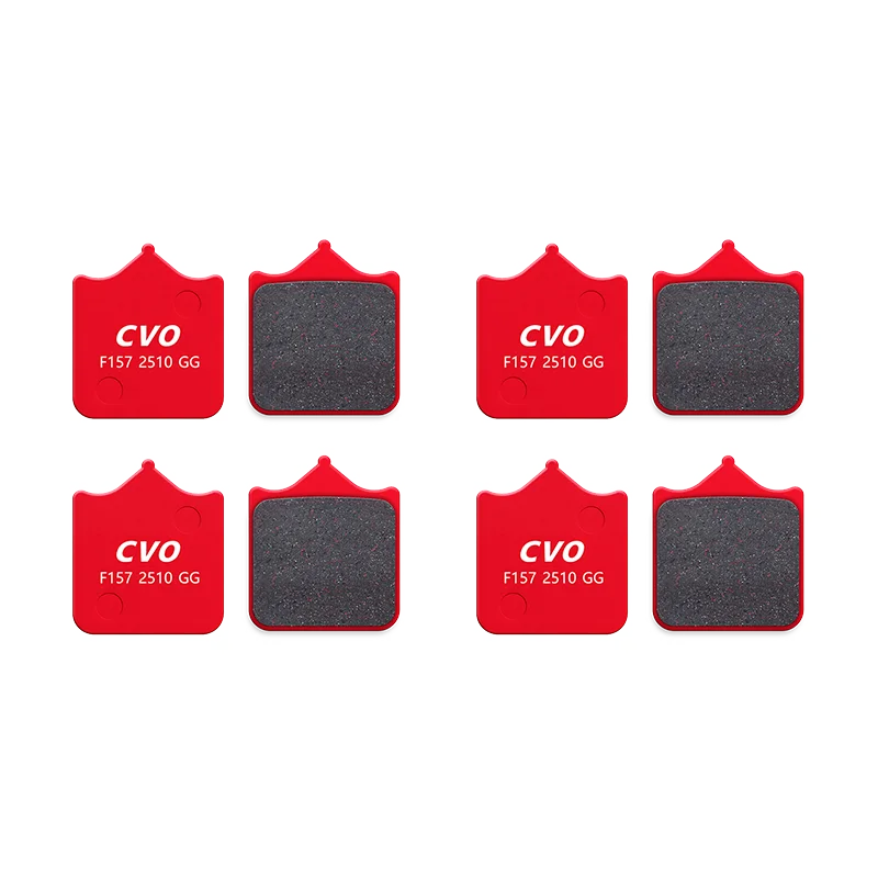 CVO Motorcycle Front and Rear Brake Pads for Benelli TRK502 TRK502X TRK 502 Leoncino 500 BJ500 BJ500GS-A BJ 500