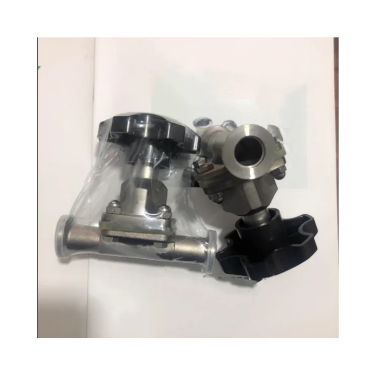 

GM-KF16/25/40/50 fast vacuum diaphragm valve, quick installation manual high vacuum valve clamp, 304 stainless steel