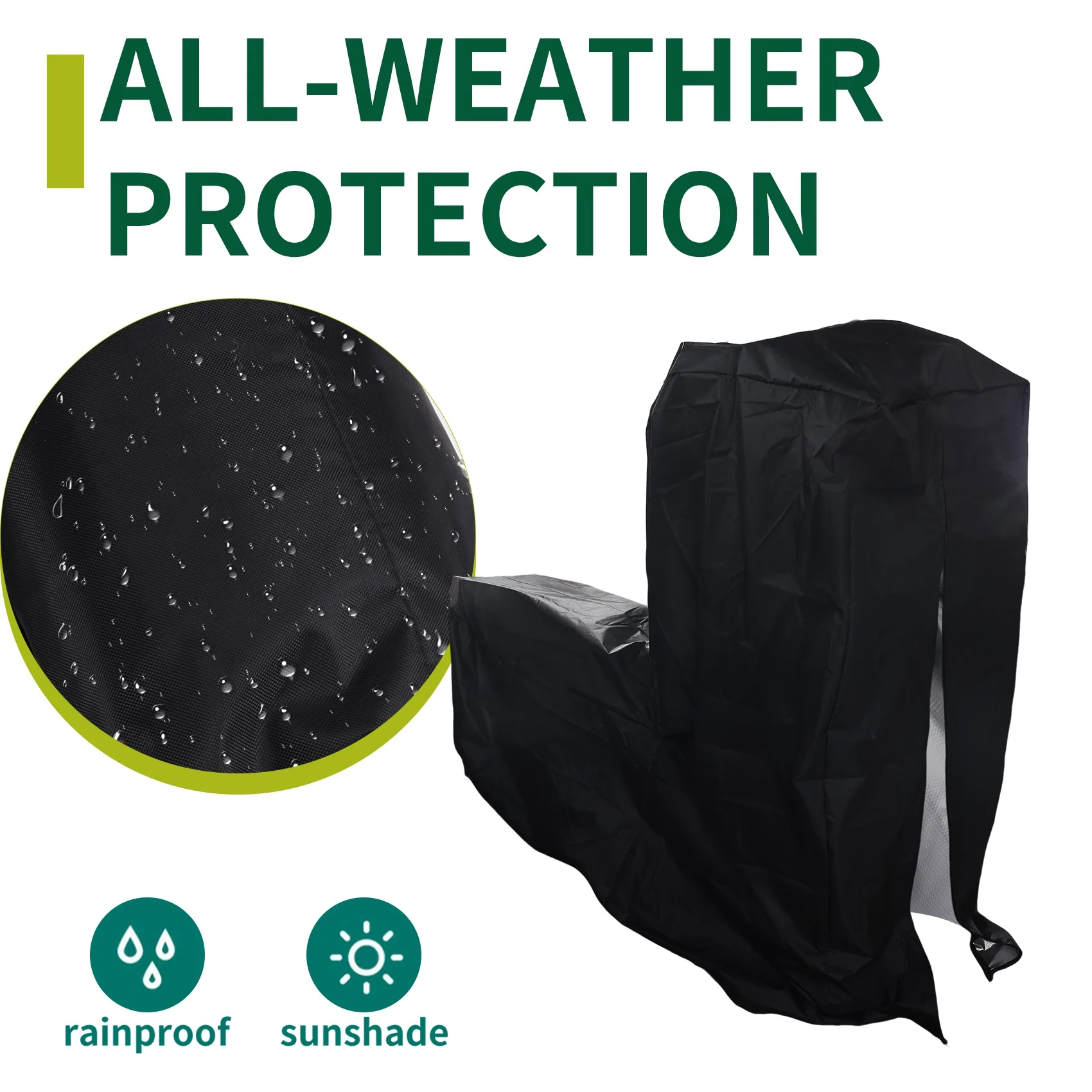 ABXHA 420D Copertura antipolvere pieghevole in tessuto Oxford Attrezzatura per il fitness Copertura antipolvere Copertura protettiva Copertura antipolvere e impermeabile C