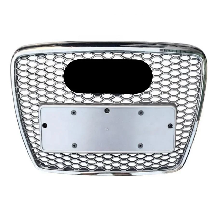 Voor Rs6 Grill Racing Grills Voor Motorkap Grille Auto Voorbumper Grill Centrum Grille Voor A6/S6 C6 2006-2011