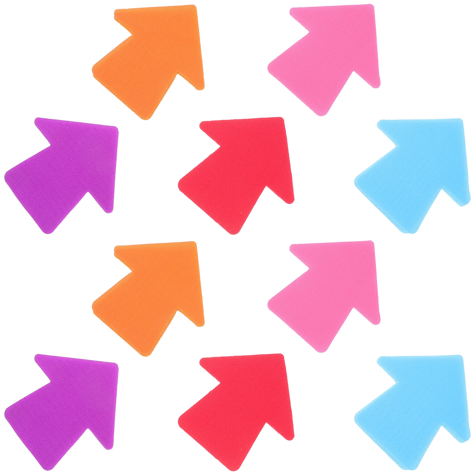 

Arrow-shaped Carpet Markers Bright Spot Gym Agility Training Circuit Yoga Floor Tools Study Aids Notebooks