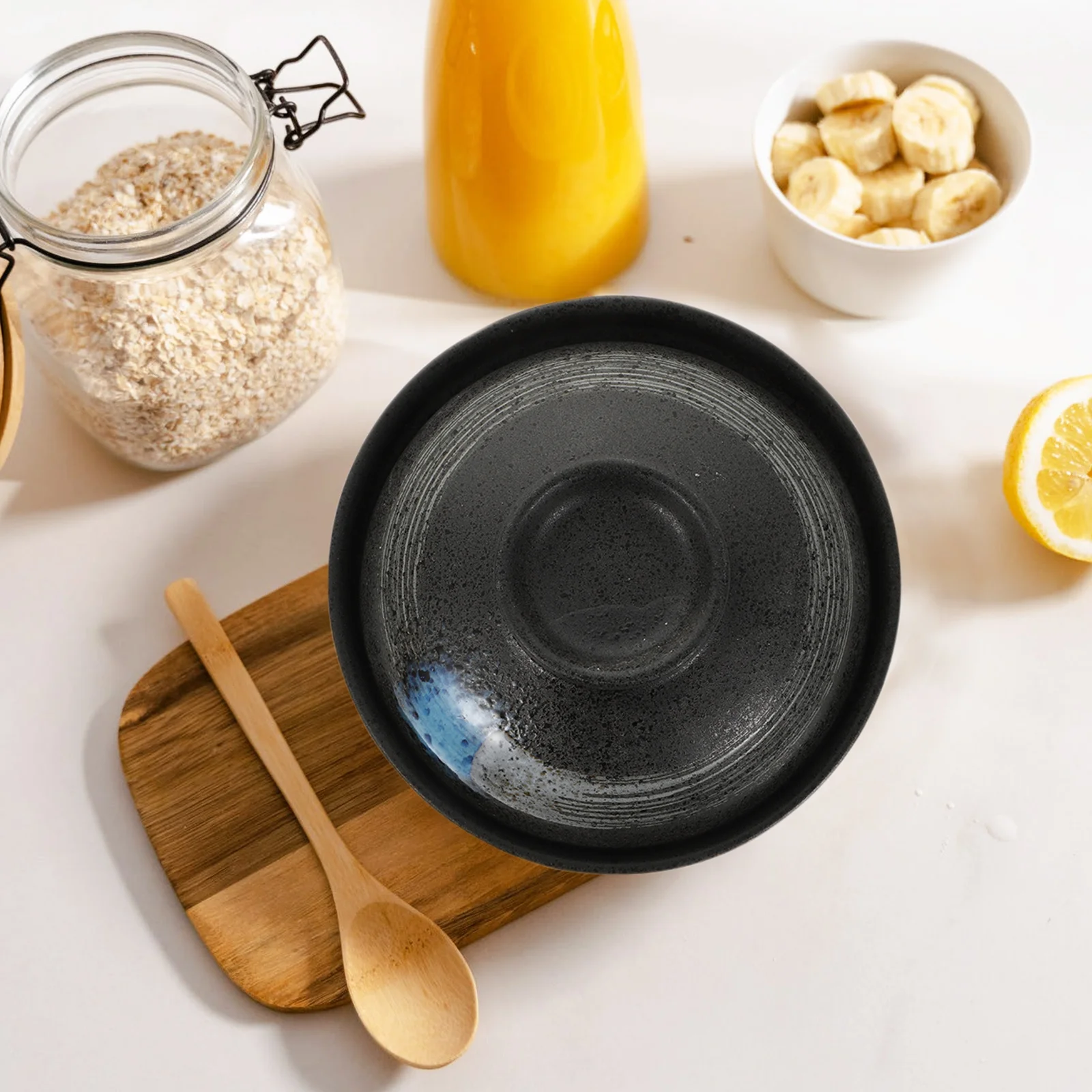 

1Pcs Ceramic Soup Bowl with Lid Heat Retaining Stew Pot for Soup Dessert Pot Kitchen Tableware Ceramic Bowls Kitchen Tableware