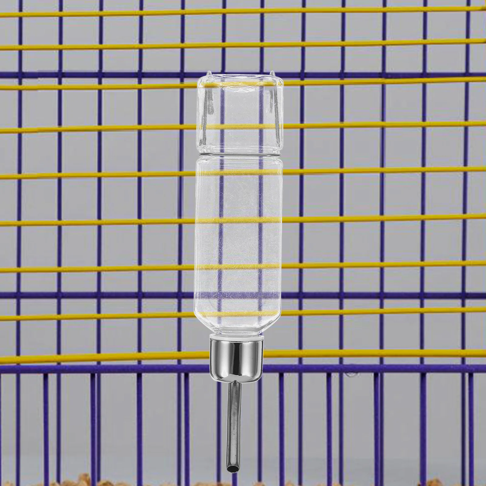 

2Pcs Pet Hanging Water Dispenser Portable Automatic Water Feeder for Cage Pets Clean Safe Drink Pet Food Feeder