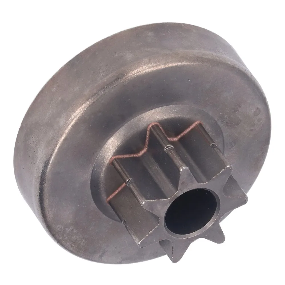 Durable 7 Teeth Clutch Drum Sprocket Silver Iron Chain Sprocket Round Compact Bearing Needle Washer Kit for STIHL 038 MS380