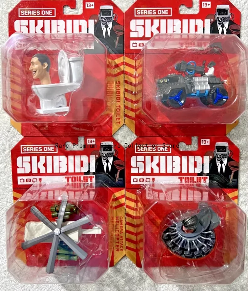 

Genuine Skibidi Toilet Alloy Series Full Set (Each Style x1) New Sealed Limited Edition High-Value Collectibles for Export