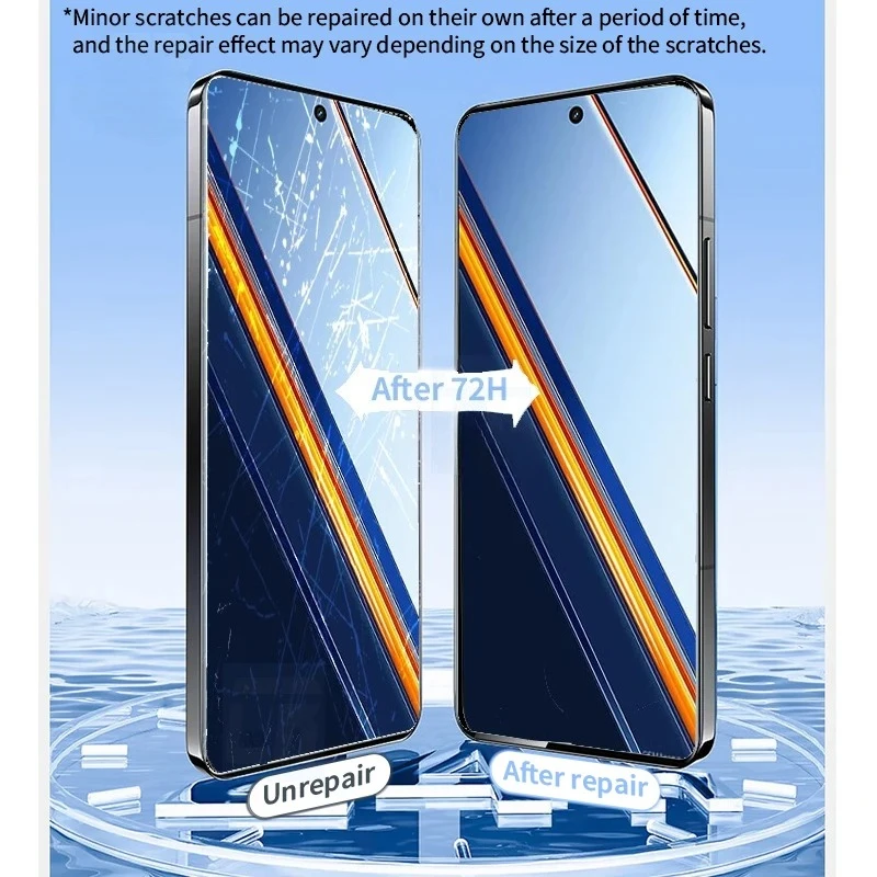 3 قطعة غطاء كامل هيدروجيل فيلم ل Realme 12 Pro Plus 11 10 9 9i 5G حامي الشاشة