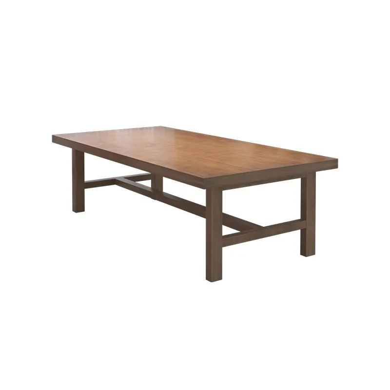 

All solid wood desk, log long table, modern simple home, living room reading desk
