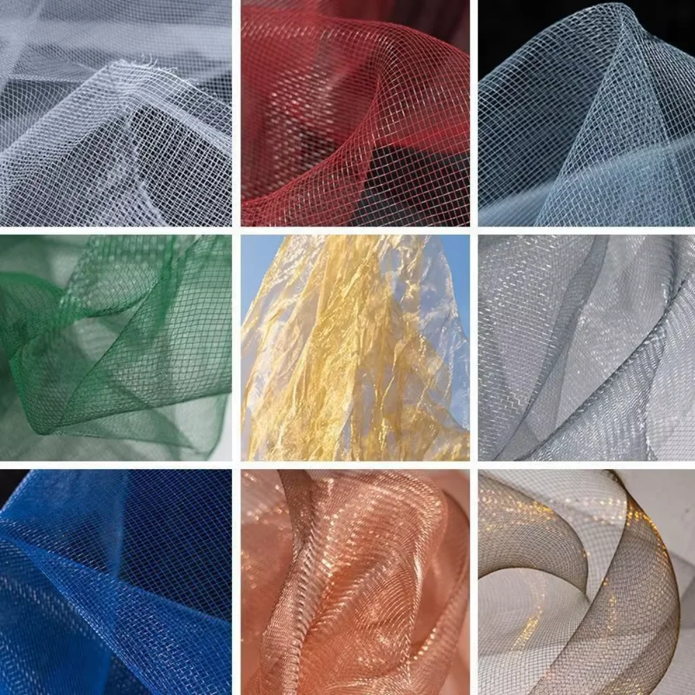 Shapable Metal Textile for 3D Art Installation Wall Styling Stage Set Handcraft Lesson DIY Material Wholesale Bendable Reusable