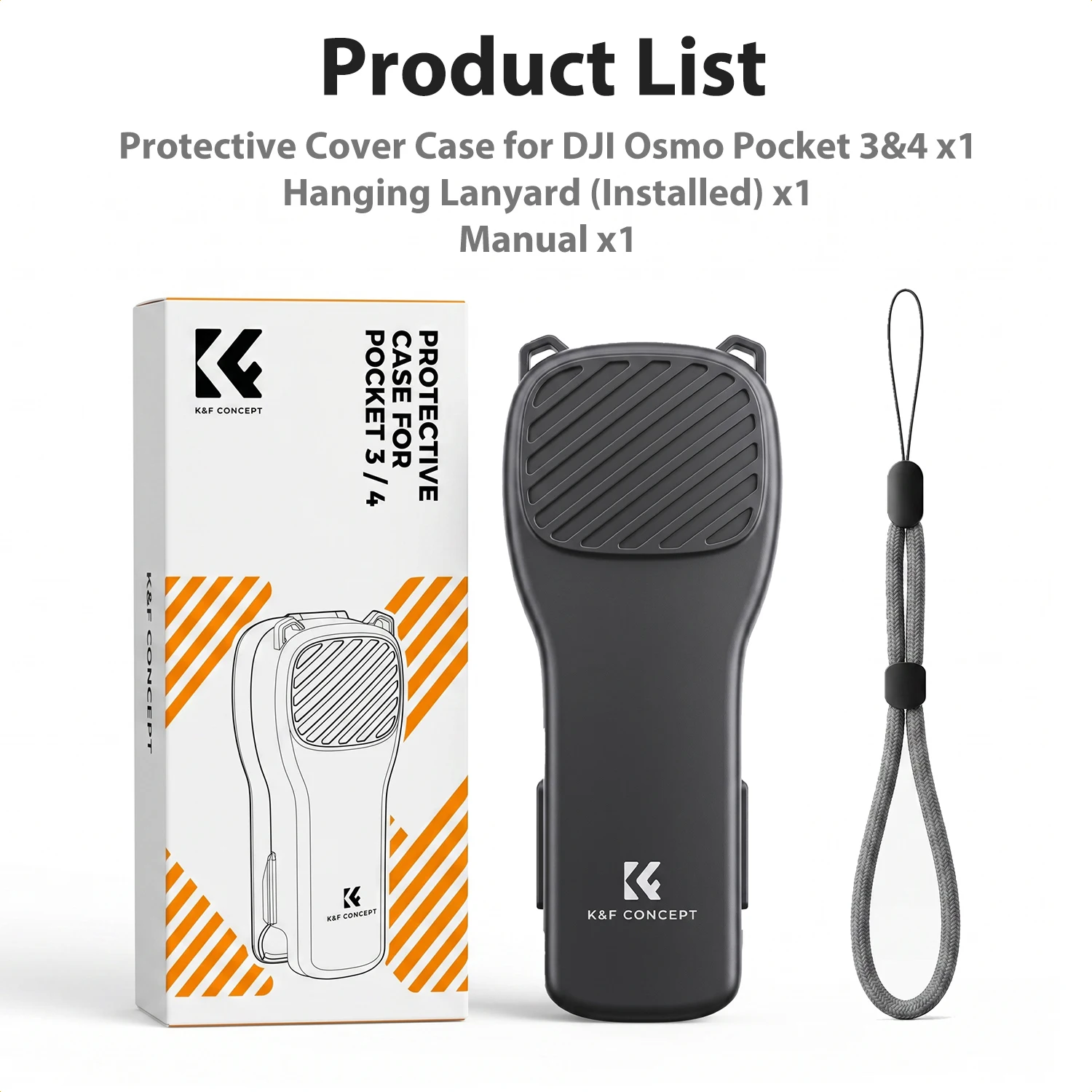 Etui ochronne K&F Concept do DJI OSMO Pocket 4, 4 szt. etui na filtry do kamery sportowej, akcesoria OSMO Pocket 4, osłona OSMO Pocket 4 — zdjęcie produktu 7