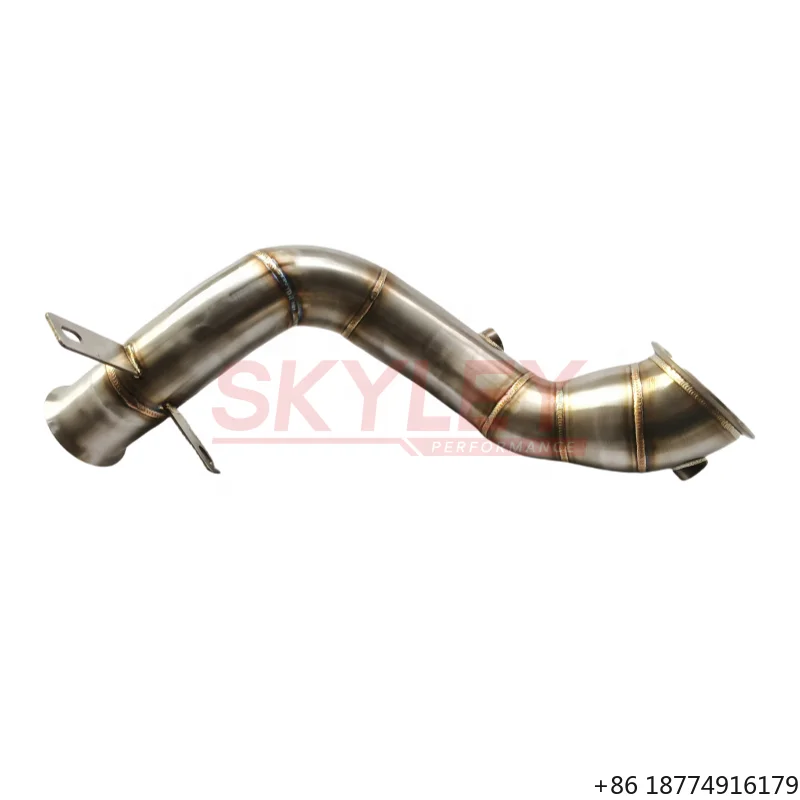 

For W205 C200 C250 C300 C350E E200 M274 Right Hand Drive Stainless Steel Exhaust Downpipe 2015+