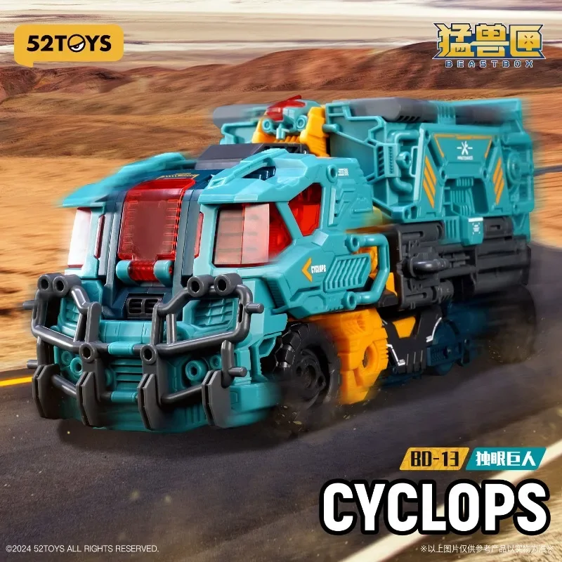 52TOYS BEASTDRIVE BD-13 CYCLOPS Assemble Robot Converting in Giants and Trucks Gifts  Toys  Action Figure Collectible