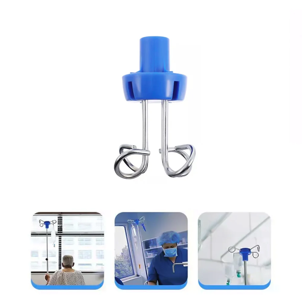 1 قطعة حامل التسريب هوك عيادة طبية Iv حقيبة رف معلق القطب شماعات بالتنقيط حامل عمودي عرض زجاجة معلقة هوك يدعم