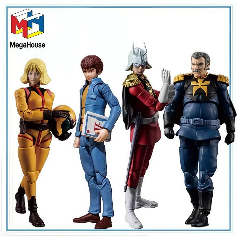 

MEGAHOUSE в наличии, оригинальная коллекция Kidou Senshi Gundam-Amuro Ray, серия, модель, персонаж мультфильма, гаражный комплект, подарки, игрушки, модель