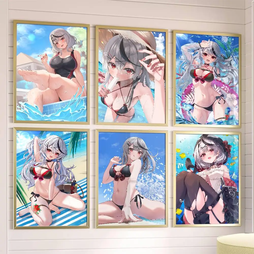 

Sakamata Chloe Sexy Girl Poster Posters,waterproof Paper Stickers,coffee Shops,bar Living Rooms