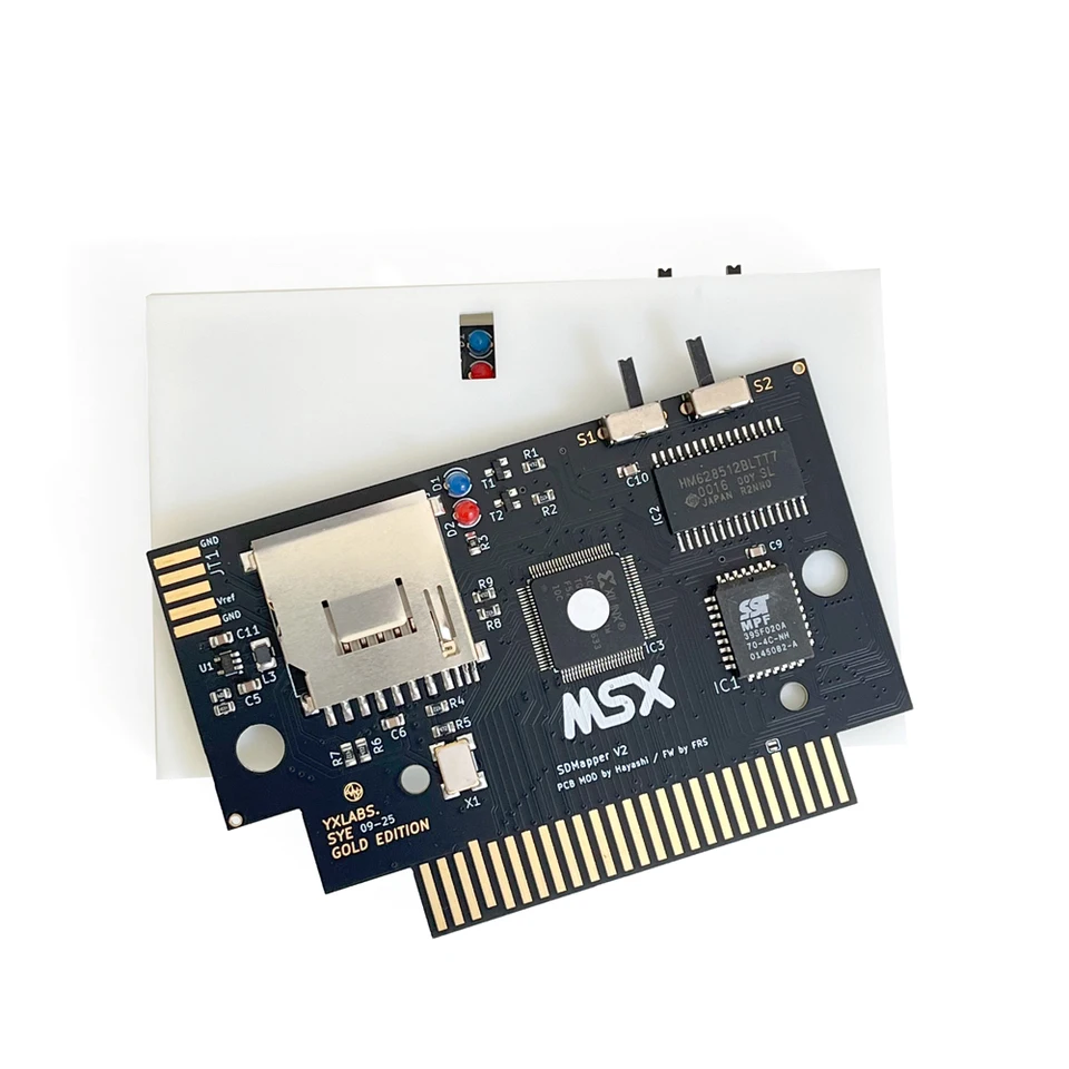 MSX SD Card Mapper Interface V2 For MSX2/MSX2+/TR - Retro