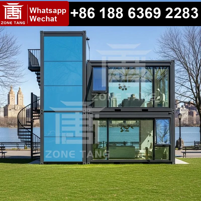 

Meeting Room Beautiful Container Houses Readymade Homes Flat Pack Home Detachable Wind Resistance Luxury Mobile House Anti Rust
