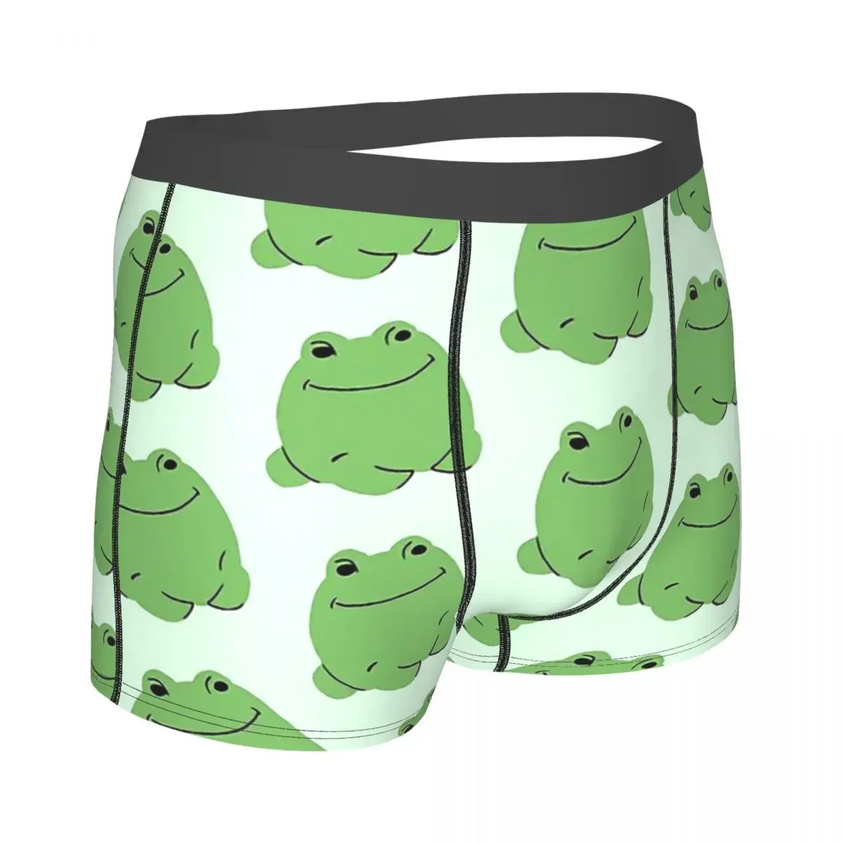 Aesthetic Visual Underpants Cotton Panties Man Underwear Sexy Suspicious Frog Shorts Briefs