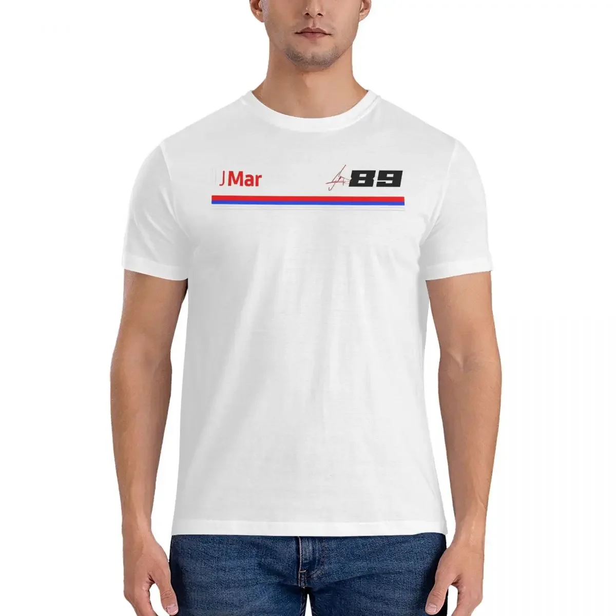 MOTO The GP Short Sleeve Tees Unique Clothes Funny Jorge Martin 89 T-Shirts Men Crew Neck 100% Cotton T Shirt new in tops & tees