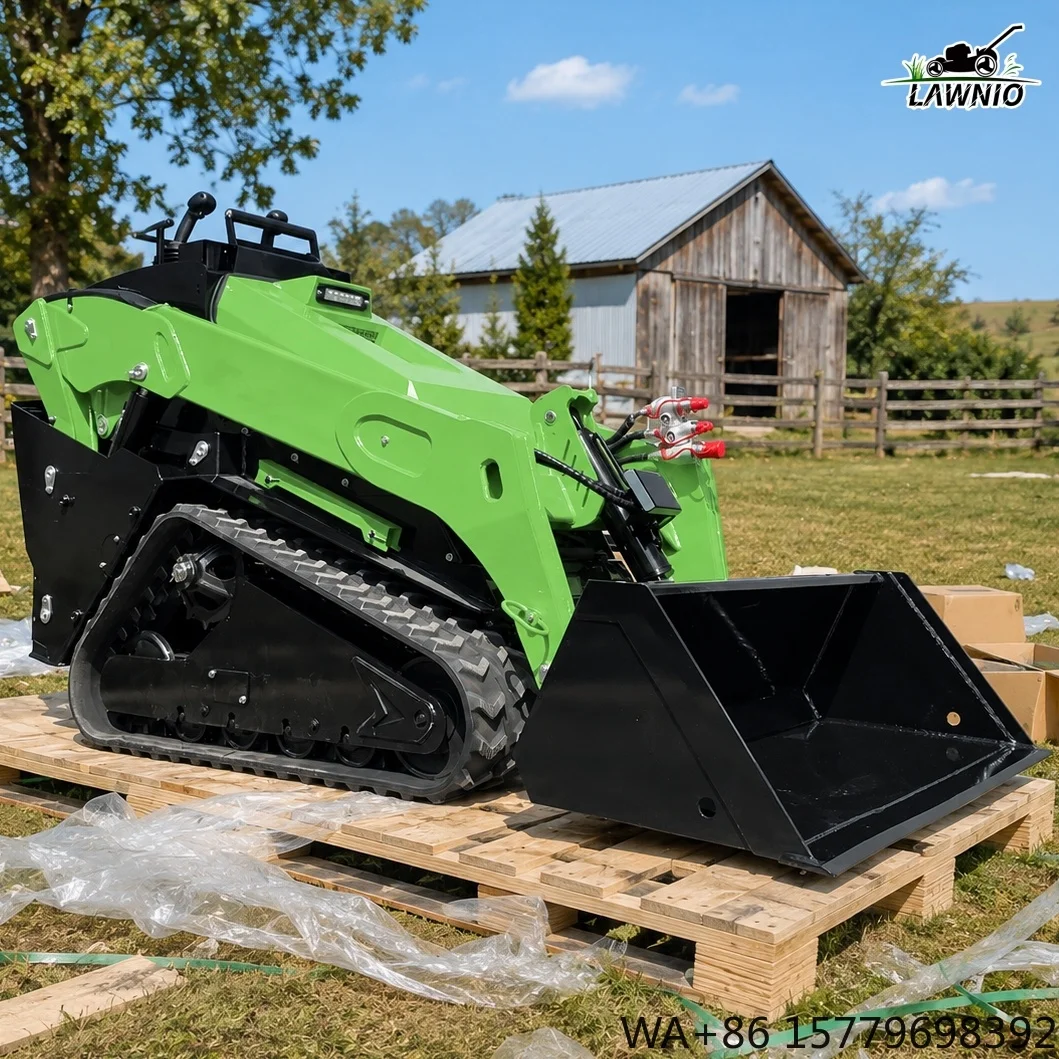 OEM/ODM Support Skid Steer  Optional Euro V/EPA Engine Multi Purpose Operation for Property Maintenance Mini Loader