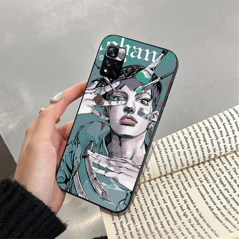 

jojo's bizarre adventure Jotaro Jolyne Phone Case For Xiaomi Redmi note 14 Pro 14 13 12 11 10 Pro 14S 12S 11S Redmi 14C 13C 10