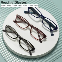 Colorful Rectangle Spectacle Men And Women Acetate Square Full Rim Reading Eyeglasses With Prescription Presbyopia Lenses