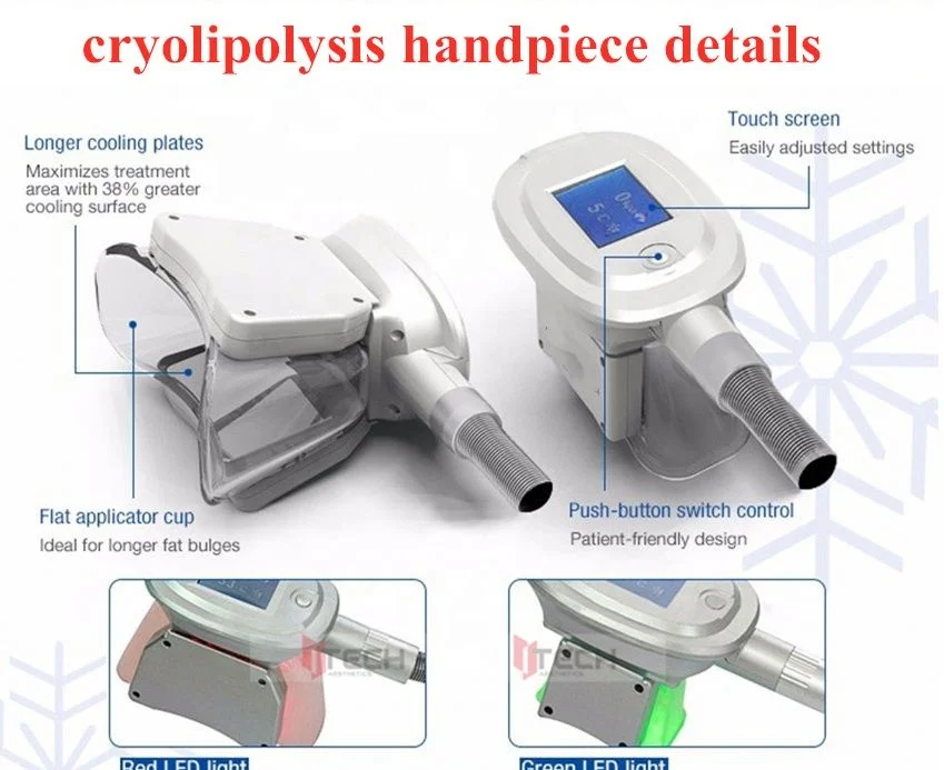 best price kriolipolysis cryo6s etg50 etg50-3s hand pieces size 100/150/200/300