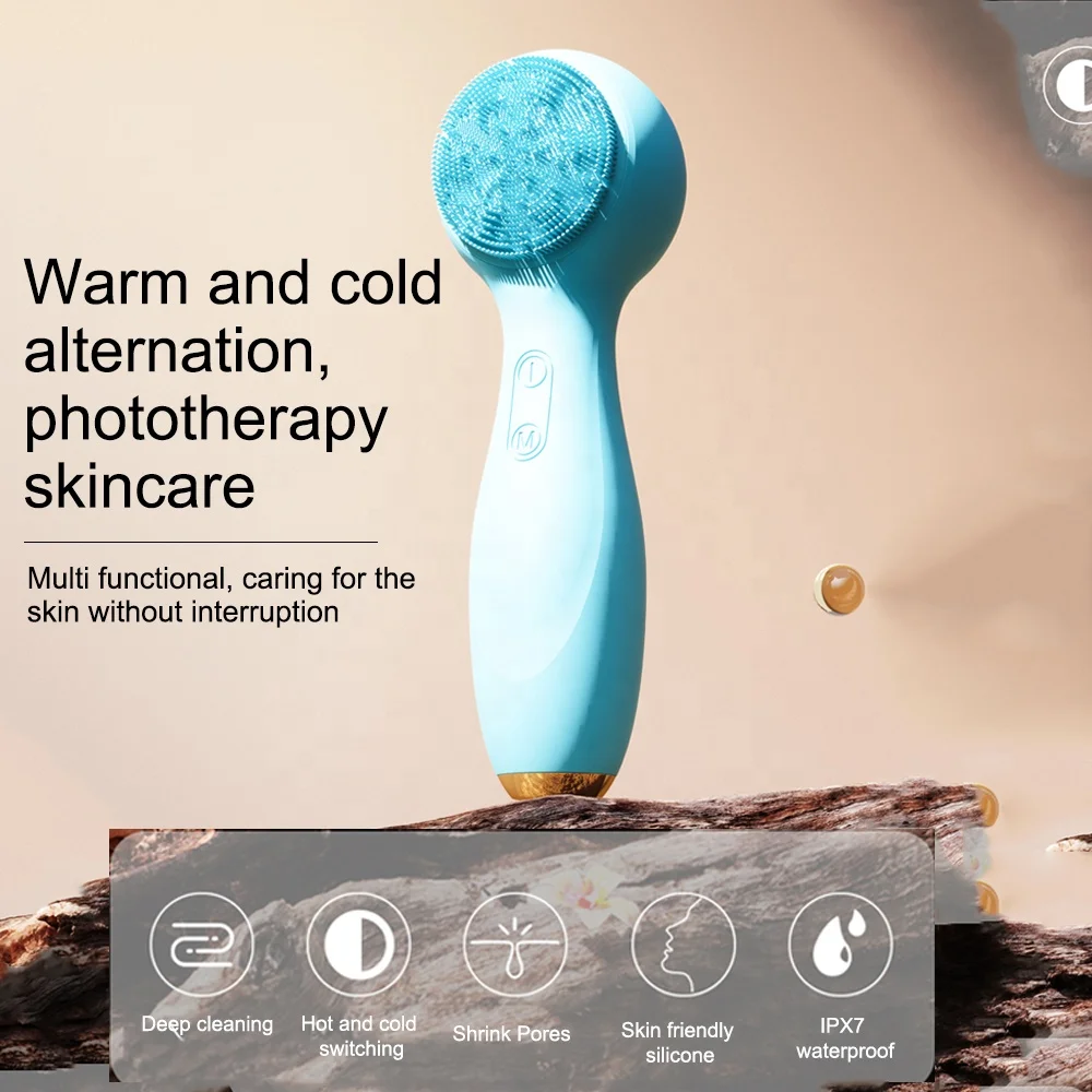 High Quality Electric Vibration Massager Wholesale Beauty & Personal Care Product Face Exfoliating Cleanser Facial Wash Brush