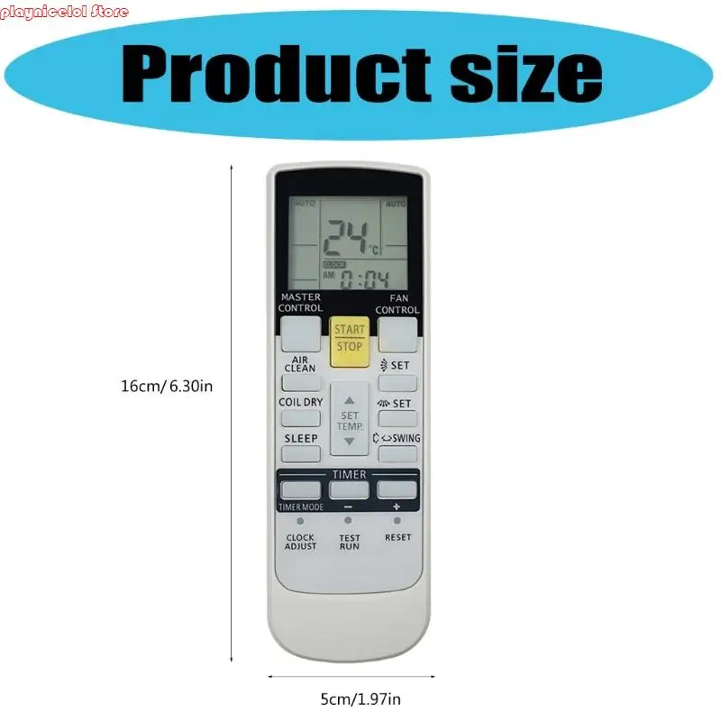 Professional Air Conditioning Remote Control Replacement Remote Controller for AR-RY3 AR-RY4 AR-RY6 AR-RY5 AR-RY11
