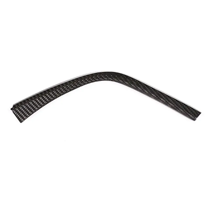 Real Carbon Fiber Car Gear Shift Side L Shape Strips Panel Trim Interior For BMW F80 F82 F83 M3 2014-2018-M54K