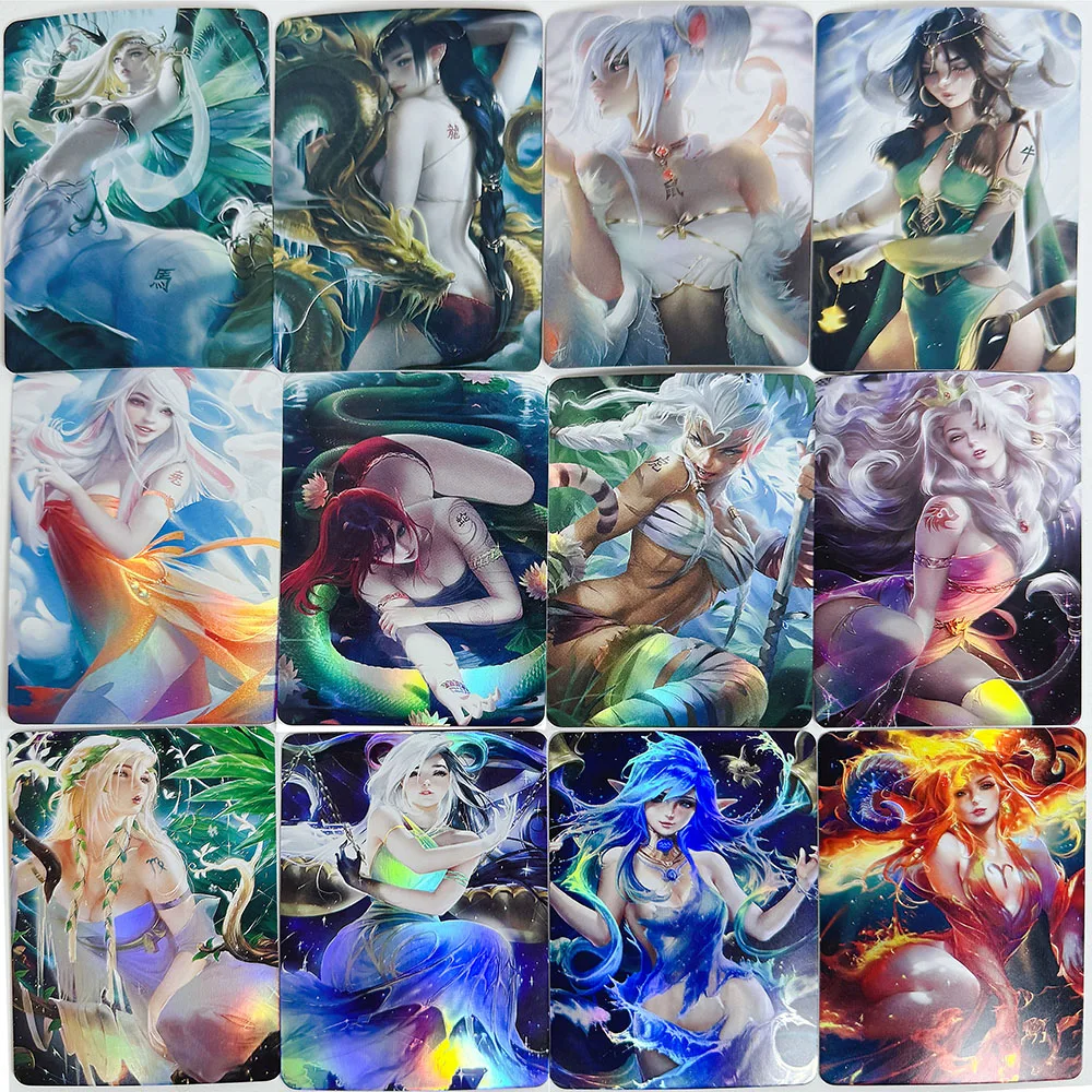 137PC/Set Anime Goddess Story DIY ACG Premium Flash Card Sexy Boy Games Toys Collectible Cards Birthday Gifts Board Game